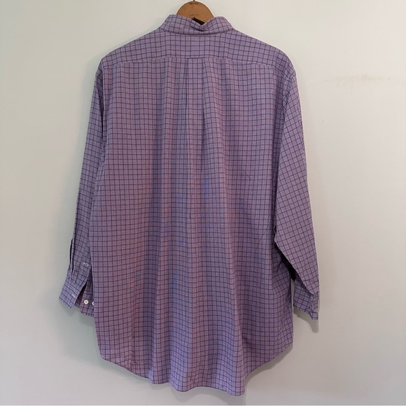 Ralph Lauren Yarmouth Cotton Purple & White Button Down Mens Shirt NEW W/O TAGS - Picture 8 of 13